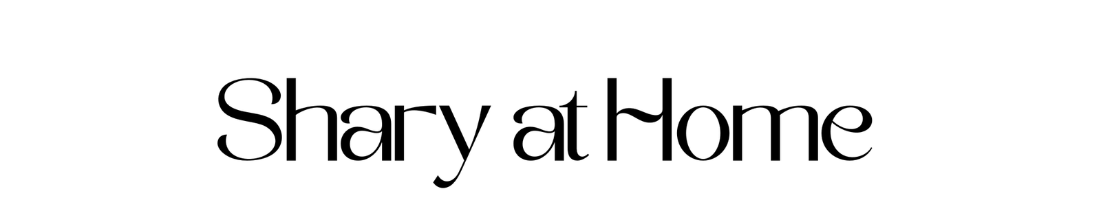 Shary at Home